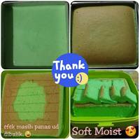Ogura Cake Pandan Super soft moist recomended