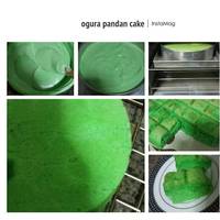 Ogura Cake Pandan Super soft moist recomended