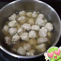 Resep Bakso Sapi Udang Tofu Batita'ku ^^ oleh Tintin 