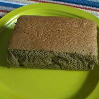Resep Castella Green Tea aka Kasutera - Traditional 