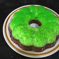  Resep  Puding  Lumut  Pandan Cokelat gurih bangett oleh 