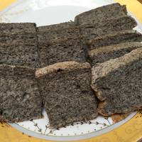 Ogura Cake Ketan Hitam Malaysian Cottoncake