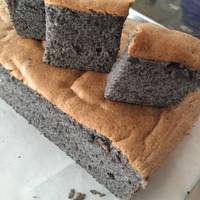 Ogura Cake Ketan Hitam Malaysian Cottoncake