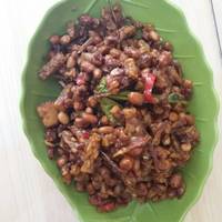 Kering tempe,teri,kacang