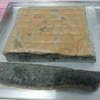 Ogura Cake Ketan Hitam Malaysian Cottoncake