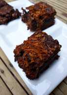 Chewy Brownies with Beng Beng Drink #Juli33