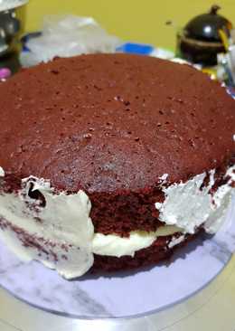 Red velvet tart