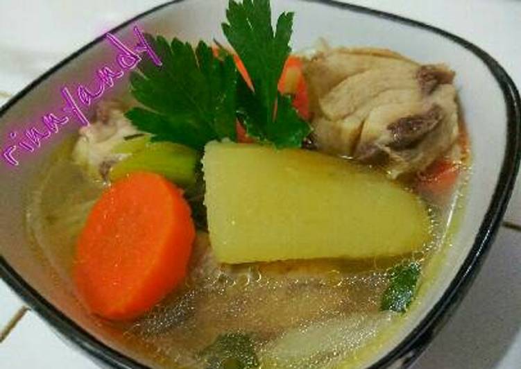 Resep Sop Ayam non MSG - Rini Andi