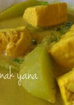 Gulai Tahu + Labu siam