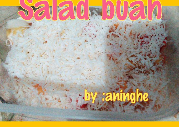 Resep Salad buah special Karya Aninghe Dongmin