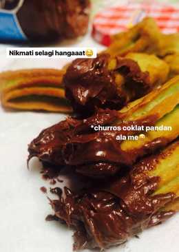 Churros eggless pandan ala manda JJ