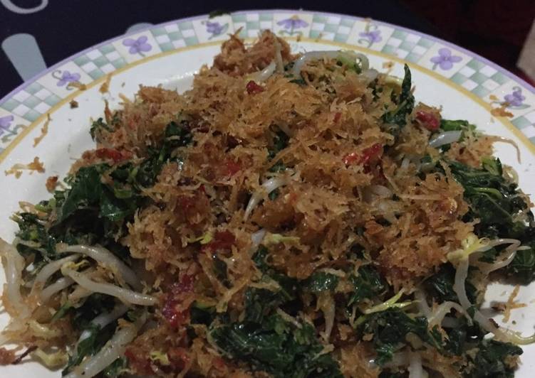 resep Urap daun pepaya karo toge