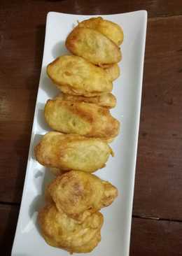 Pisang tanduk goreng