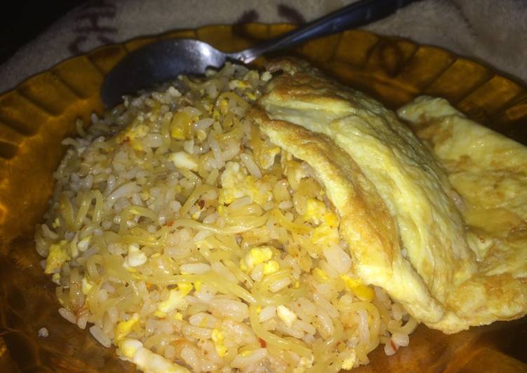 gambar untuk cara membuat Nasi goreng simple low budget