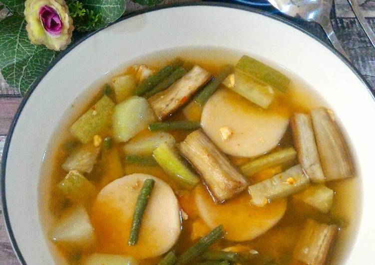 cara membuat Sayur Lempah Darat