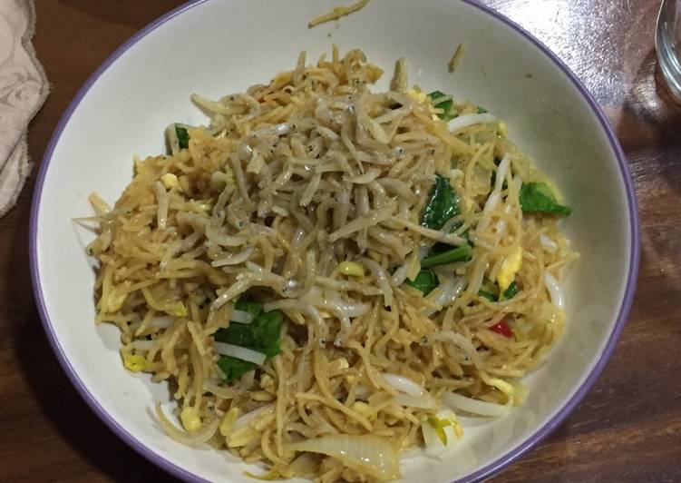 resep masakan Bihun goreng special teri medan