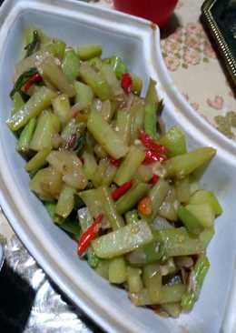 Tumis Labu Siam Buncis