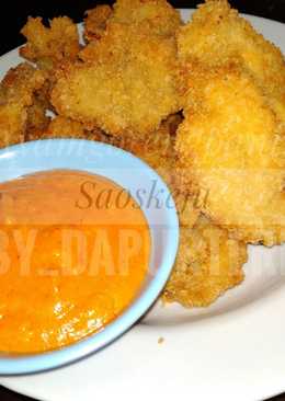 Ayam goreng fillet saos keju #BikinRamadhanBerkesan