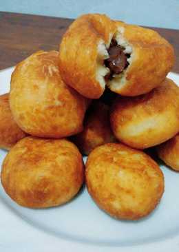 Roti goreng isi coklat