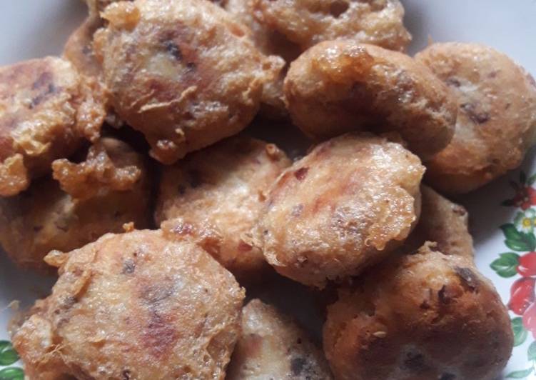 resep lengkap untuk Perkedel biji cempedak