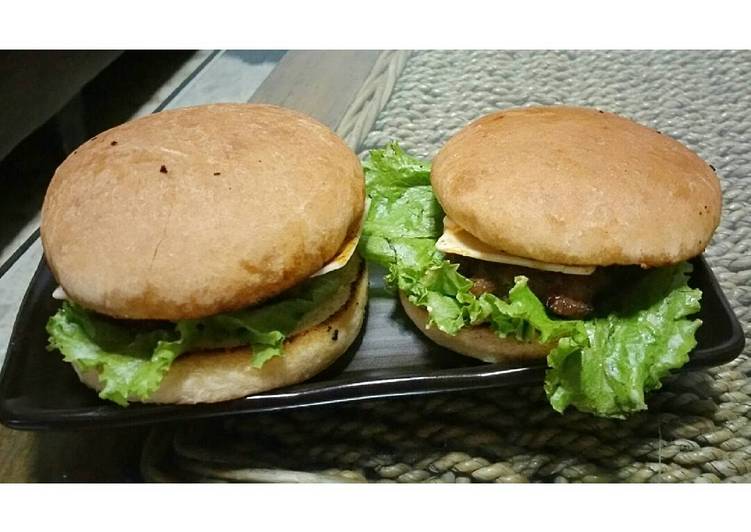 gambar untuk resep Homemade Beef Burger