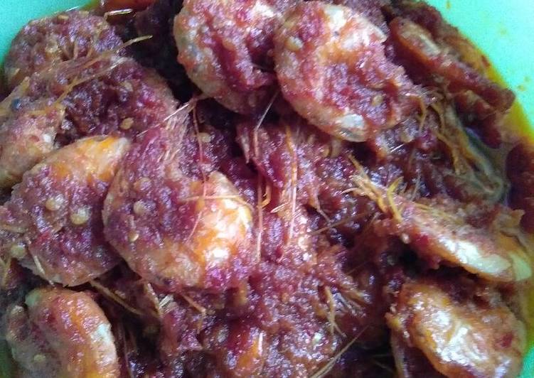 resep Udang asam manis