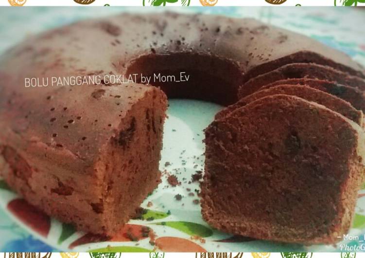 resep Bolu Panggang Coklat#KusukaNGEMIL