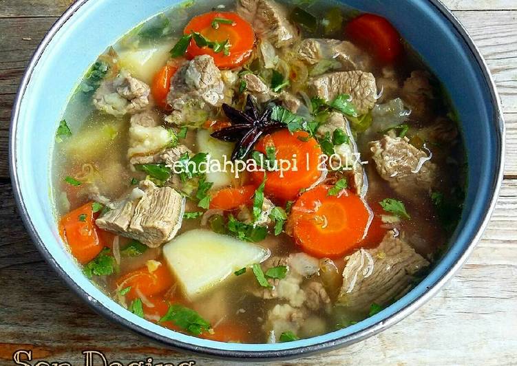 Resep Sop Daging Kiriman dari Endah Palupi