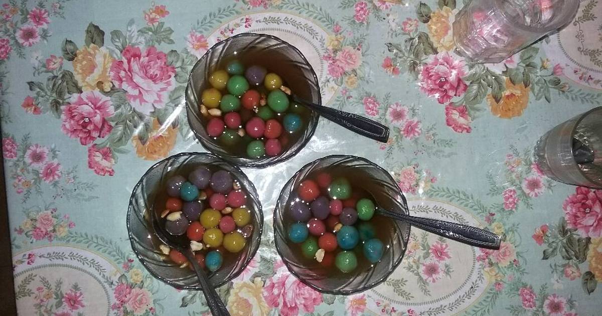 Resep Rainbow Ronde wedang jahe