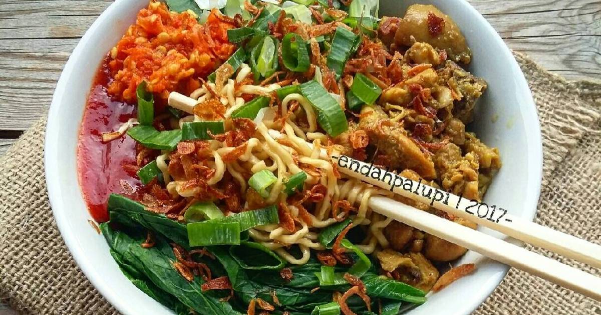 35 resep mie ayam abang enak dan sederhana  Cookpad