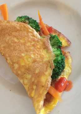 Kreasi omelet untuk diet