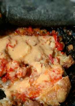 Ayam Geprek Sambel Korek dan keju
