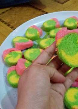 Rainbowcake badut