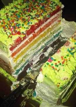 Rainbow Cake Kukus