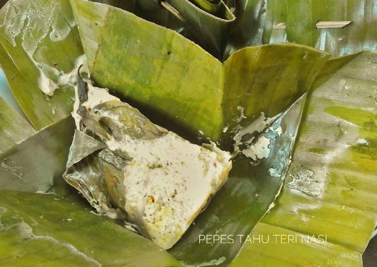 Resep Pepes Tahu Teri Nasi Oleh Rose Shanty