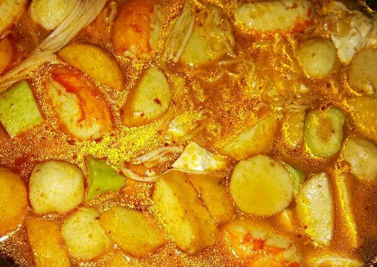 gambar untuk resep makanan Tomyam Suki