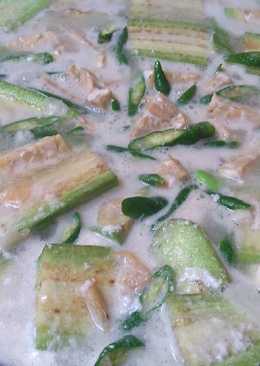 Sayur lodeh terong hijau