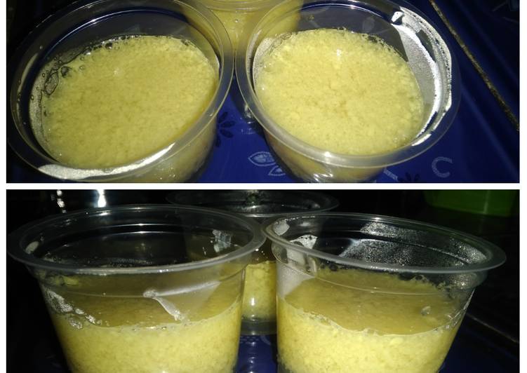 Resep Puding lumut mangga Kiriman dari isnaniah