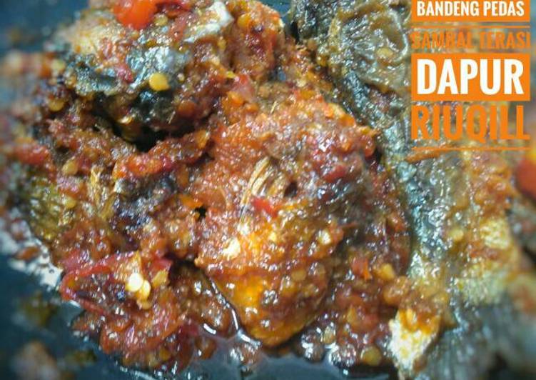 resep masakan Bandeng Pedas Sambal Terasi