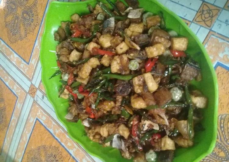 resep makanan Oseng2 ikan asin