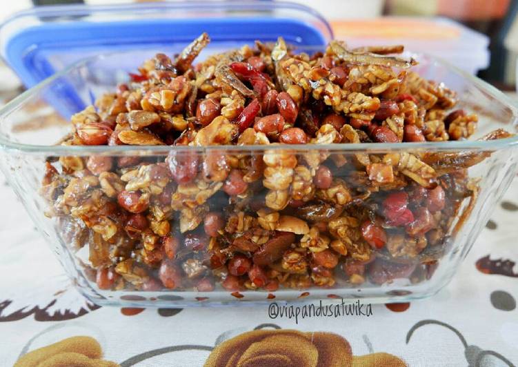 cara membuat Kering tempe kacang praktis