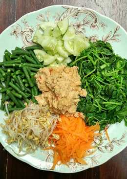 Urap segar sajian sedapp