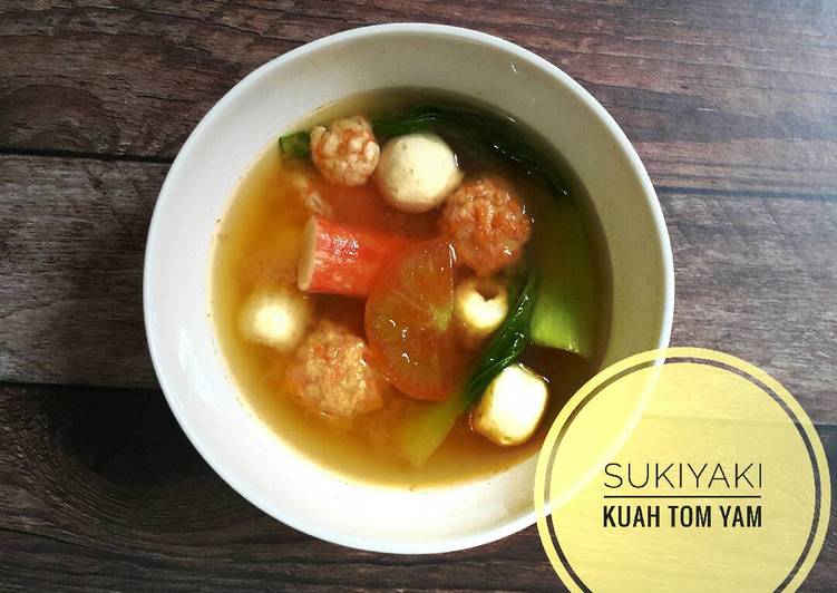gambar untuk resep makanan Sukiyaki Kuah Tom Yam
