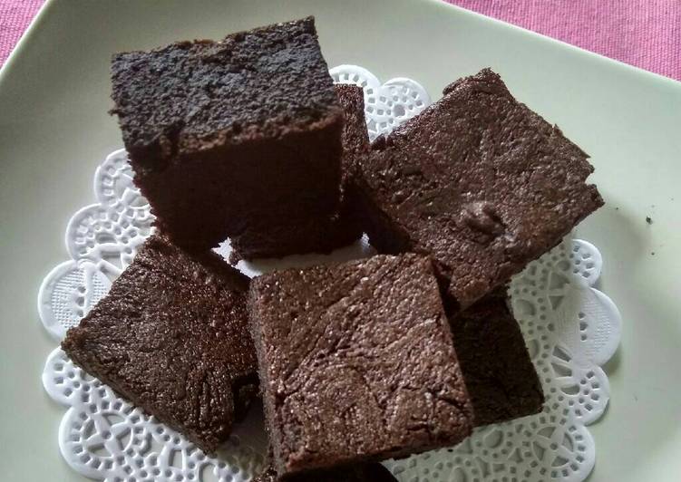 gambar untuk resep Brownies Ketan Hitam