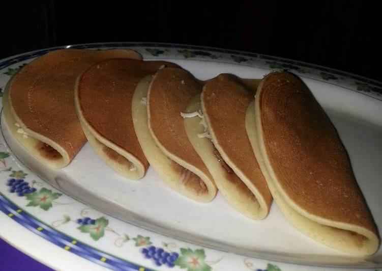 resep makanan Kue manja / terbulli (Terang bulan lipat)