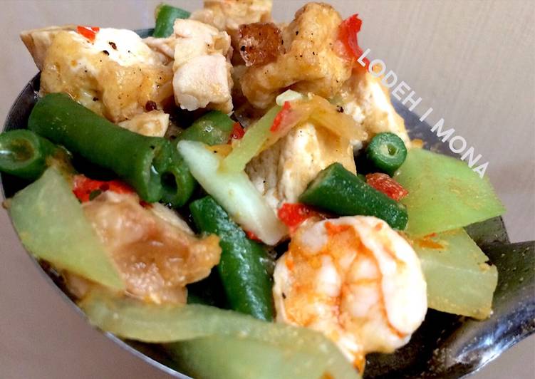 resep masakan Lodeh Sayur Udang