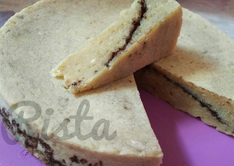 cara membuat Bolu Pisang Coklat Kukus