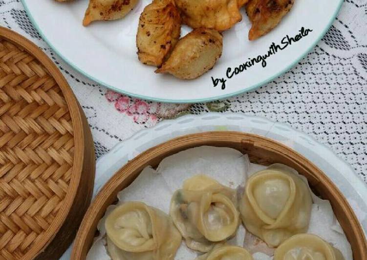 gambar untuk cara membuat Mandu (Korean Dumpling)