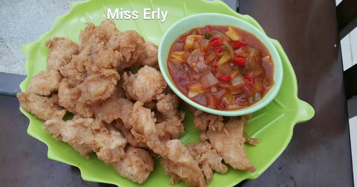 Resep Ayam  Mentega  Pedas Manis ala  Rumahan Rasa Restoran  