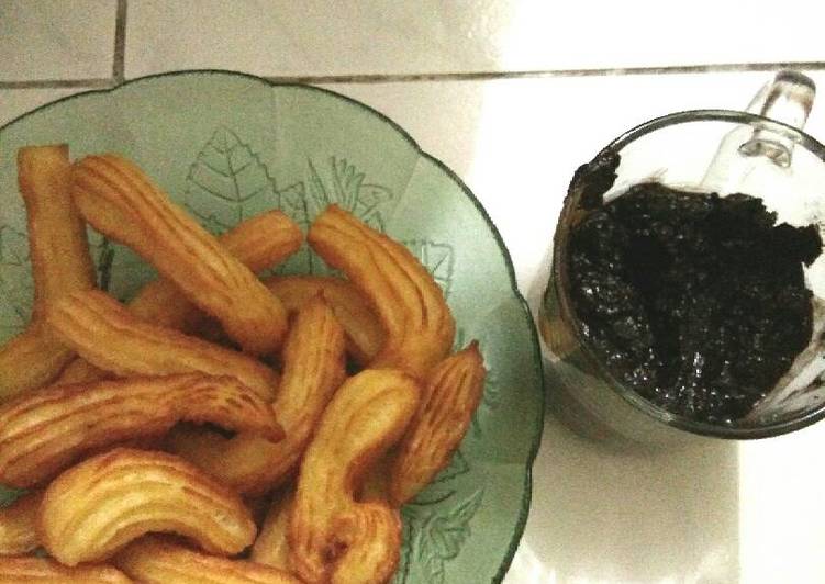 gambar untuk resep makanan Churros simple